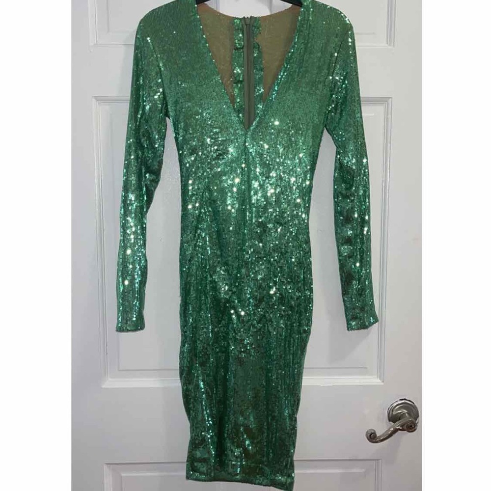 Custom made sequins dress